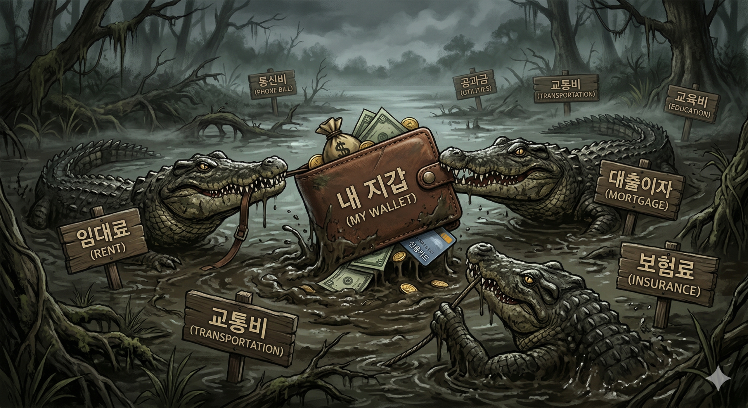 돈의 구조 고정지출 분석