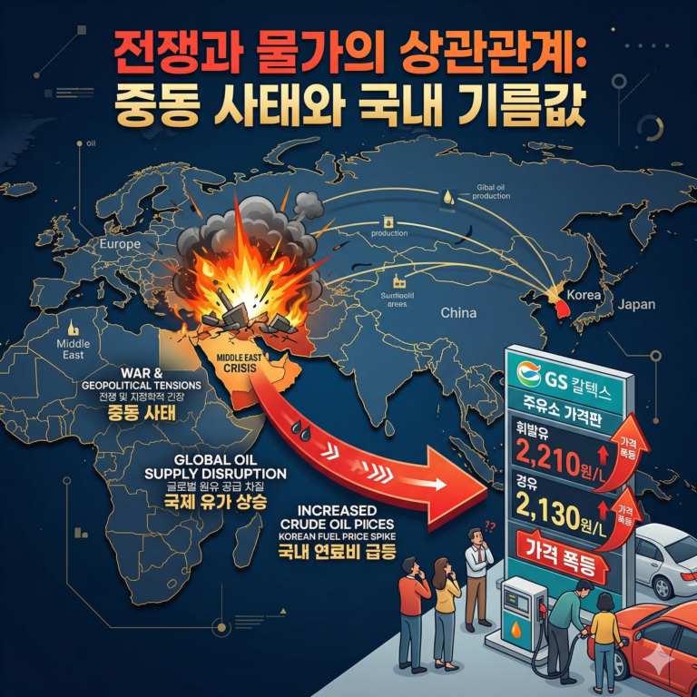 중동 전쟁 유가 폭등 상황에서 오피넷 앱으로 기름값 아끼는 법 | 인버스클럽